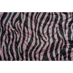 Fliegendecke mit Halsteil -Zebra Rose-