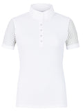 Turnier-Shirt CHANTILLY - weiß / XS