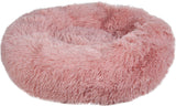 Hundebett -Fluffy- - 1318 hellrosa / Durchmesser 100cm x Höhe 25cm